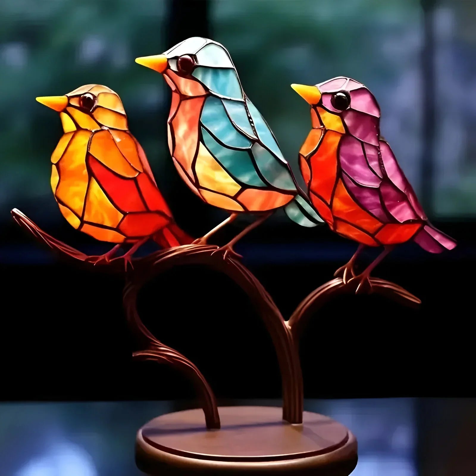 AuriGlide – Colorful Acrylic Bird Ornament