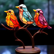 AuriGlide – Colorful Acrylic Bird Ornament