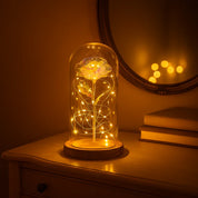 Elysira – Enchanted Galaxy Rose Lamp