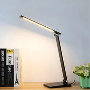 LumaFold – Foldable LED Table Lamp with Touch Dimming