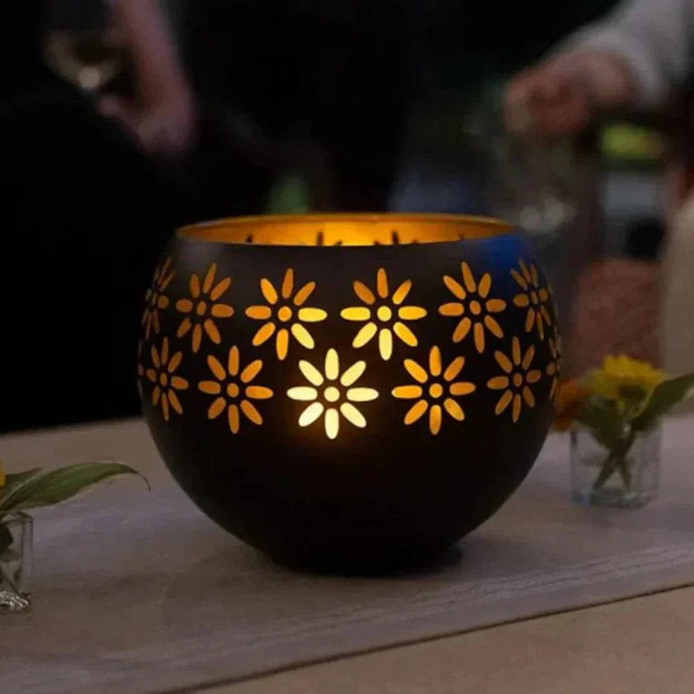 BloomGlow – Solar Waterproof Candle Table Lamp