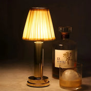 CozyGlow – Wireless Silk Table Lamp