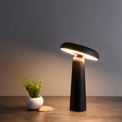 GlowTilt – Rechargeable Mushroom Table Lamp
