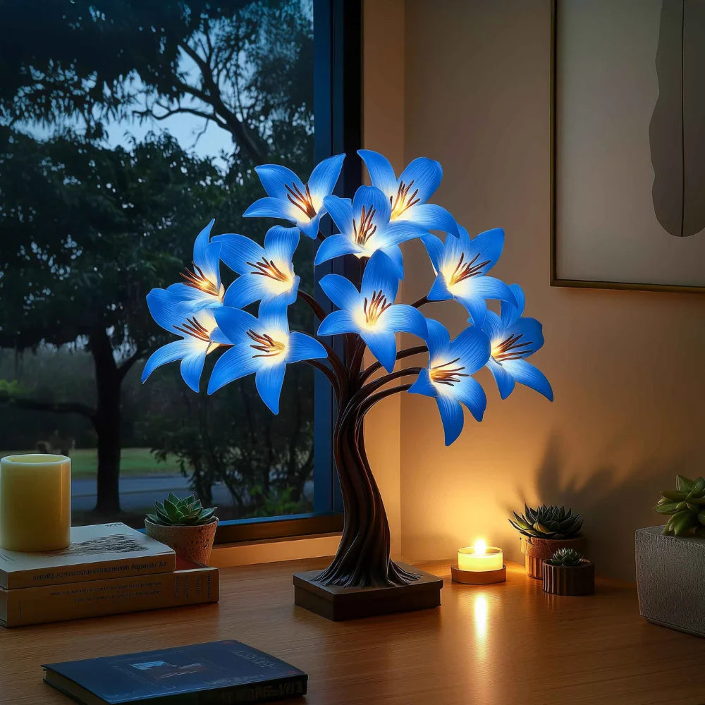 Lumora – Lunar Lily Tree Lamp