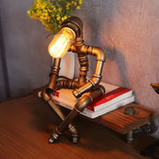 LumeBot - Futuristic Robot Table Lamp