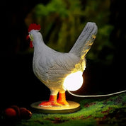 CluckGlow – USB Powered Resin Chicken Egg Table Lamp