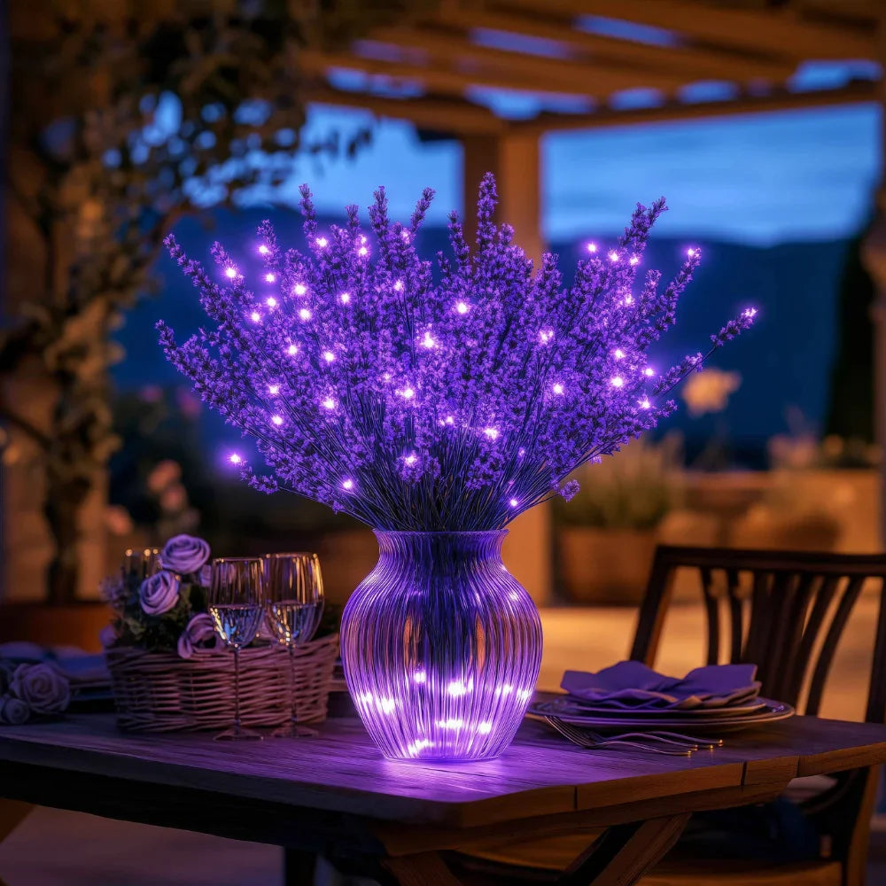 Elaris – Luminous Lunar Lavender Lamp