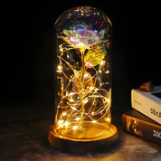 Elysira – Enchanted Galaxy Rose Lamp