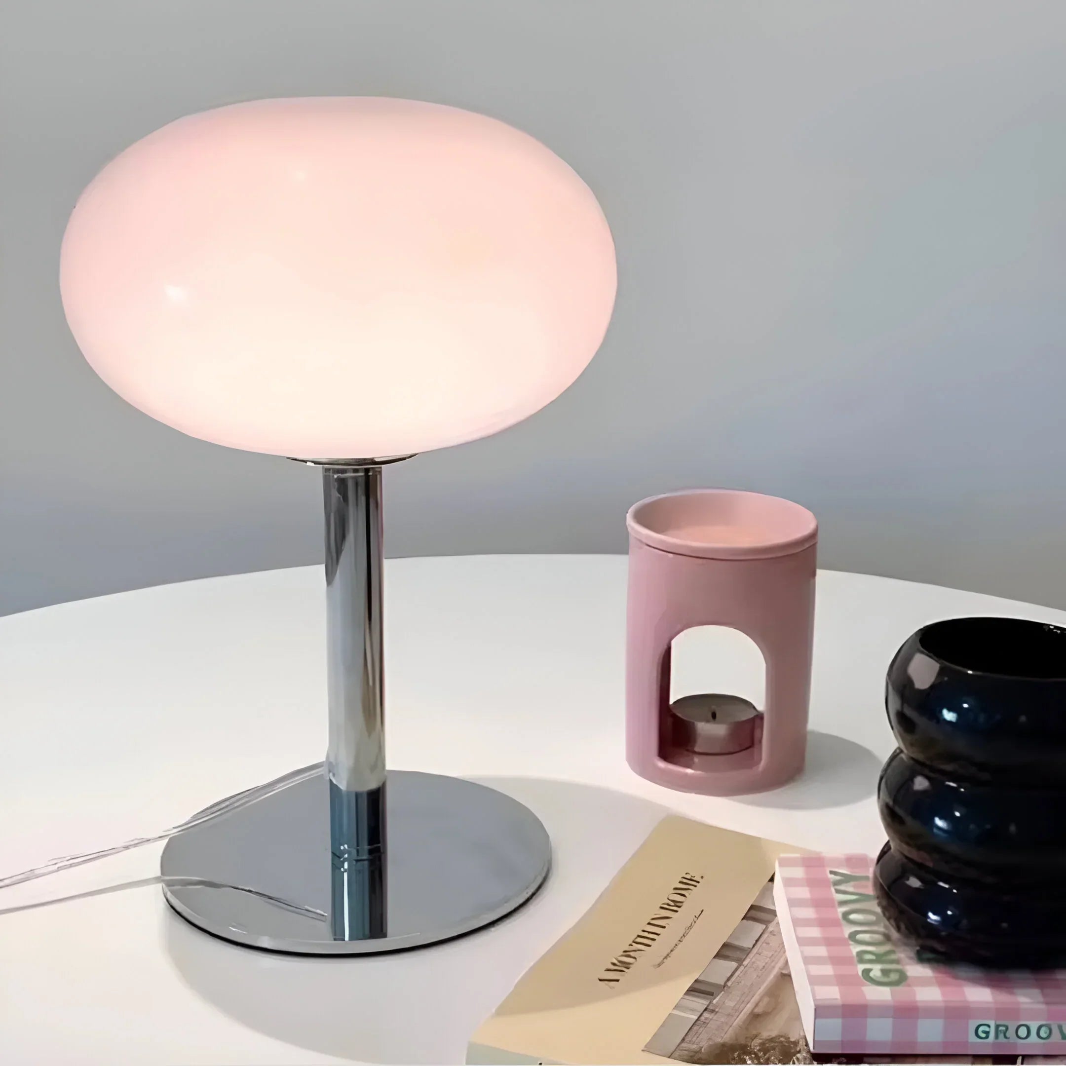 LolliGlow – Retro Glass Table Lamp