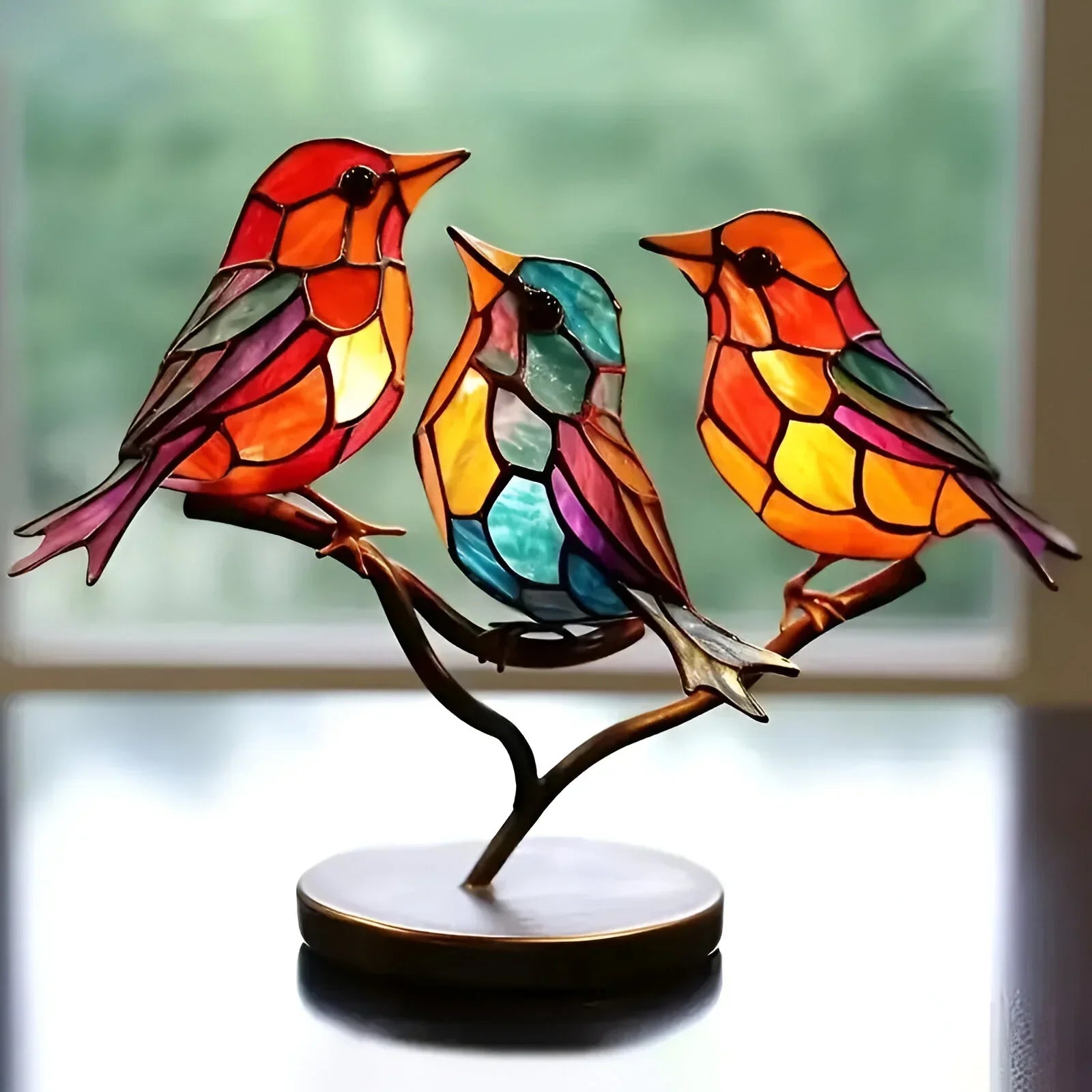 AuriGlide – Colorful Acrylic Bird Ornament