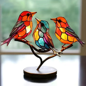 AuriGlide – Colorful Acrylic Bird Ornament