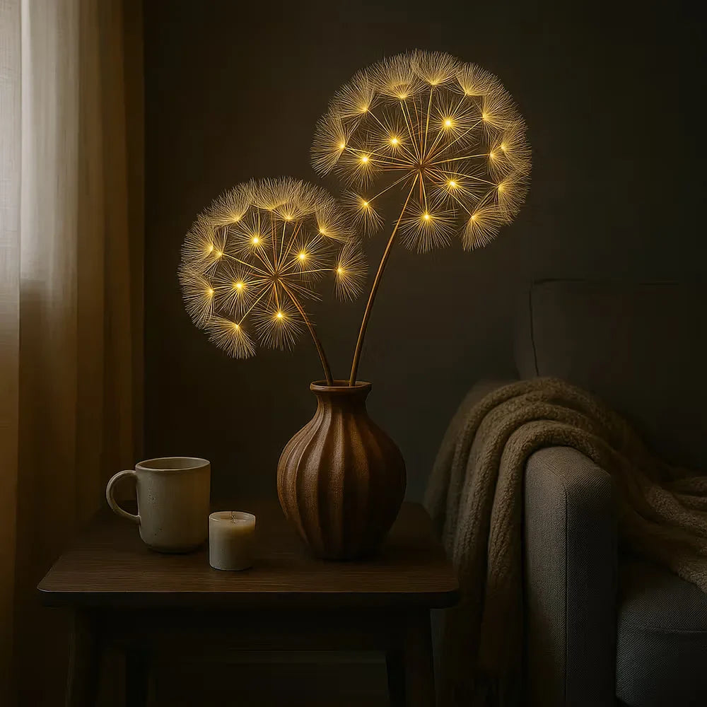 Lumora – Blissful Bright Dandelion Table Lamp