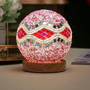 MosaGlow – Handmade Mosaic Glass Table Lamp
