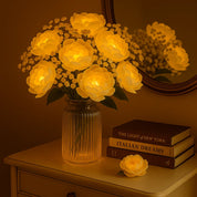 Veloria – Blossoming Bright Peonies Lamp