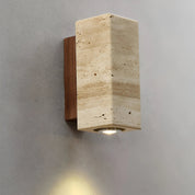 StoneLuxe – Natural Travertine Wall Light 0