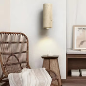 StoneLuxe – Natural Travertine Wall Light 8