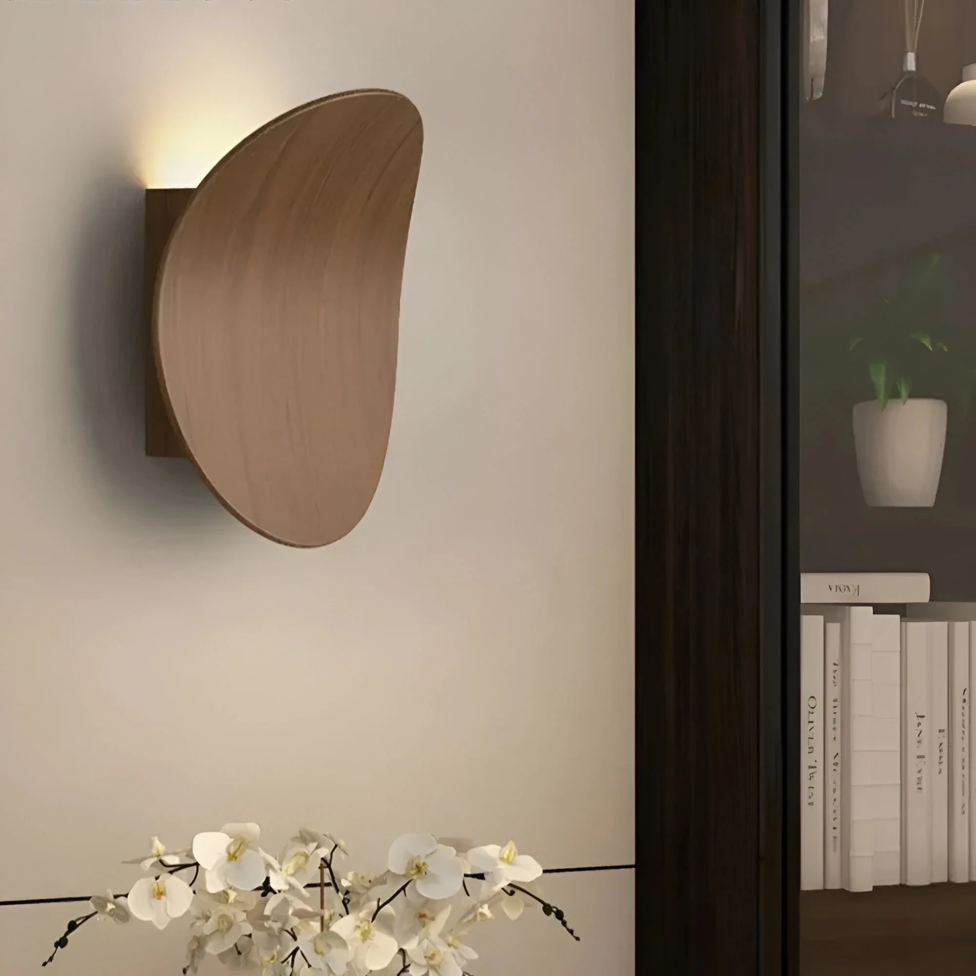 WoodLume – Curved Wooden Wall Light 1