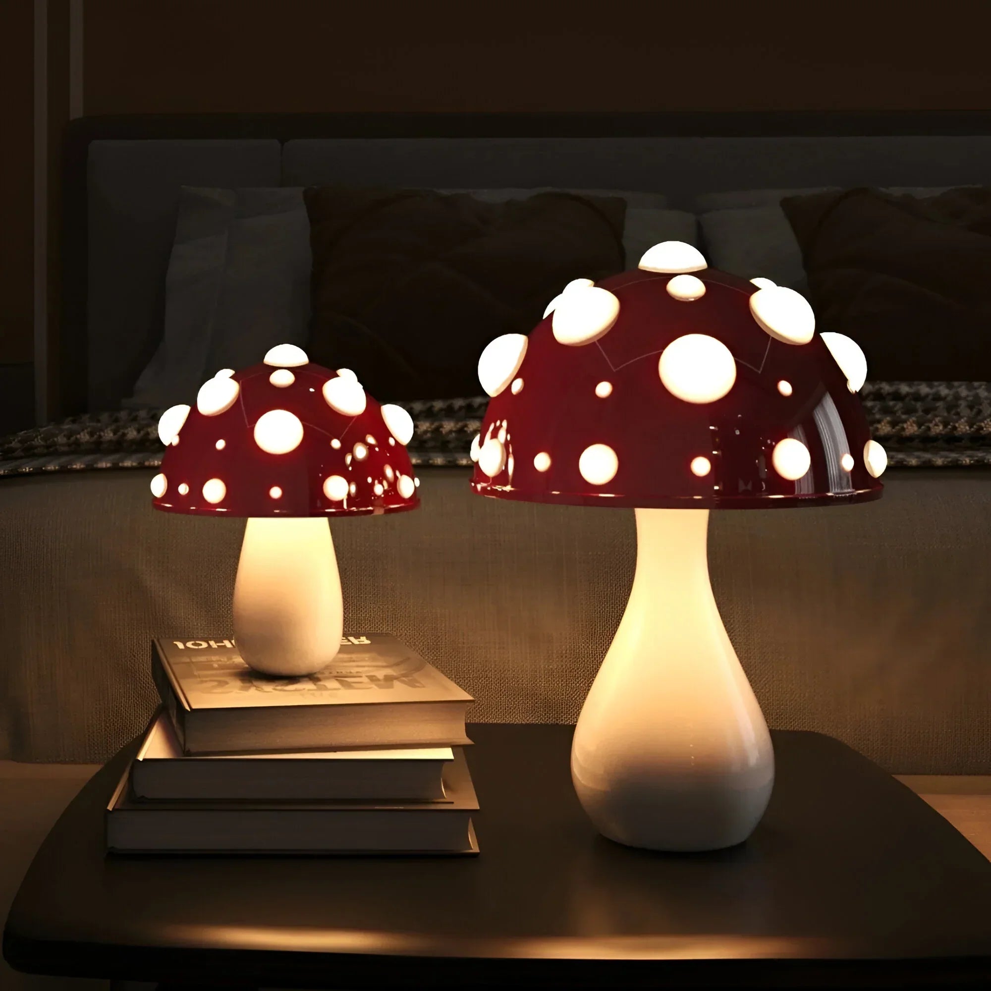 MushGlow – Warm Ambient Mushroom Table Lamp